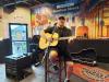 Barry Reichart, owner/chef and musician, hosted the Wednesday Open Mic.